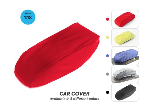 Scale diecast car covers - 1:18,
