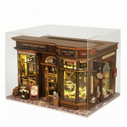Miniature bakery model kit - bakery,