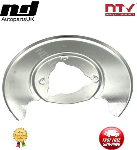 Rear left brake disc - disc, dust