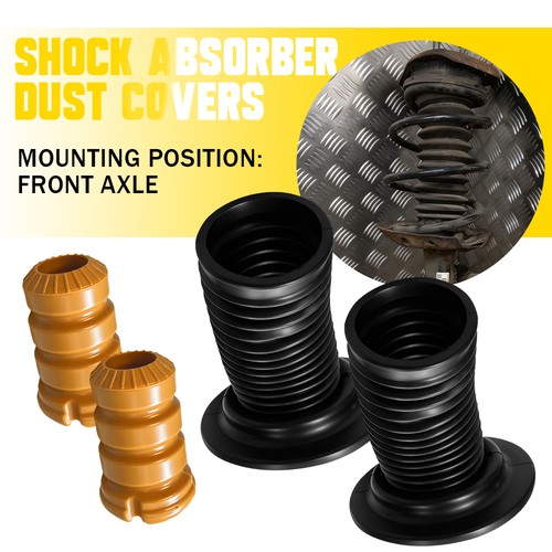 Front shock absorber dust - shock,