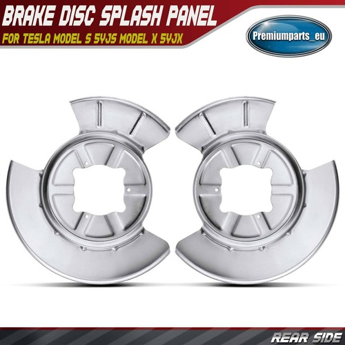 Pair brake disc dust cover - brake,